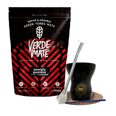 Startsæt Bombilla Mate Cup + mate-te Verde