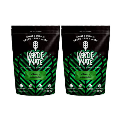 Yerba Verde Mate Grøn SILUETA 1kg despalada FIT