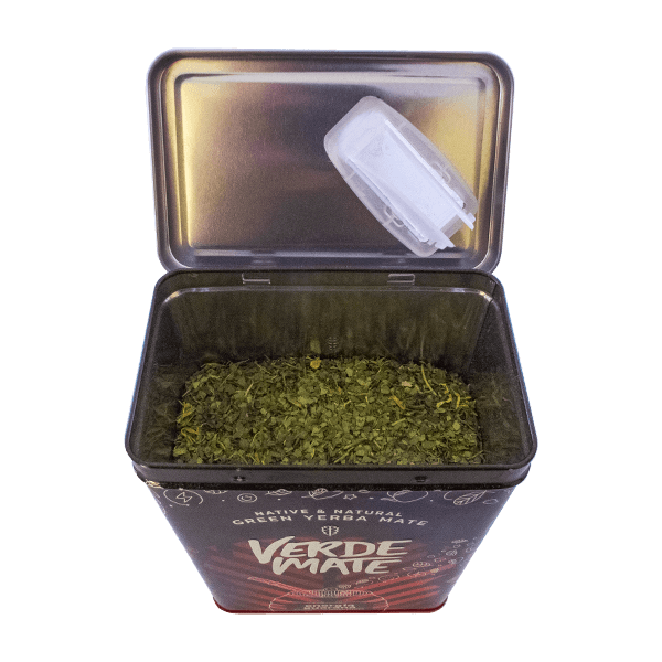 Yerbera – Metaldåse + Verde Mate Green Energia Organica 0,5 kg